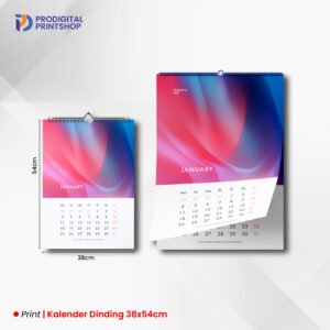 kalender dinding 38x54 cm