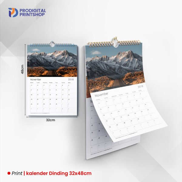 Kalender dinding 32x48 cm