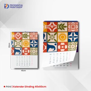 Kalender Dinding 40x60 cm
