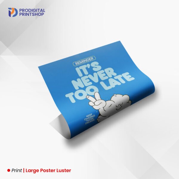 large poster luster