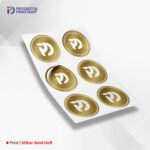 Sticker Gold Doff
