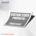 Sticker Transparan